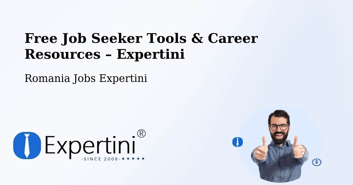 Free Job Seeker Tools & Career Resources – Comuna Blăjeni - Comuna Blăjeni, Romania Jobs Expertini