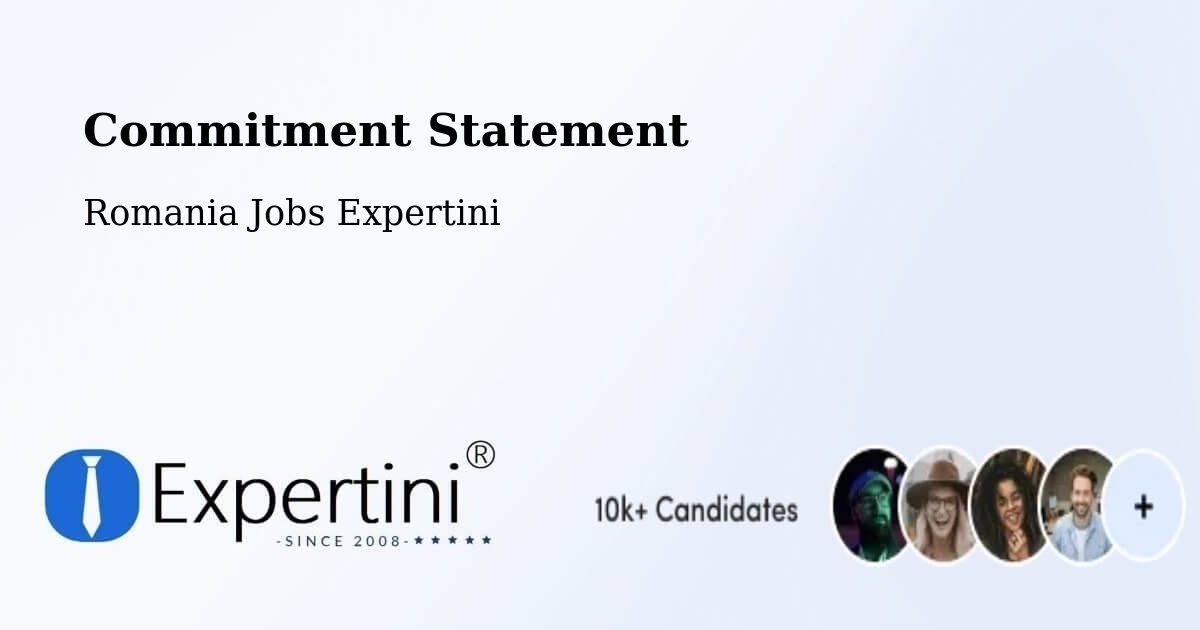 Corporate Commitment – Comuna Blăjeni - Romania Jobs Expertini